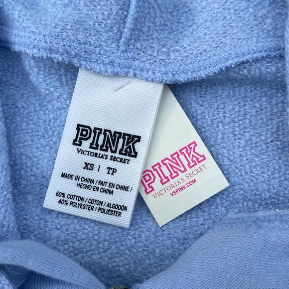 Victoria's Secret PINK Lavender Bling Perfect Zip Hoodie - Picture 7 of 16